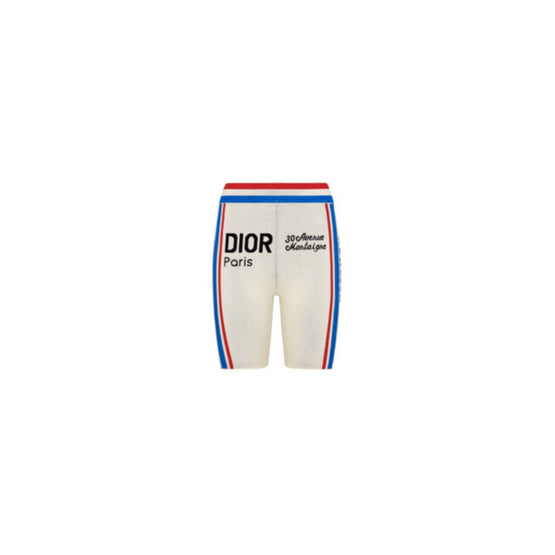 Women Cycling Shorts - Fantaisie Blanc