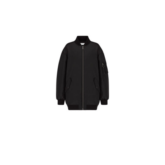 Women Dior Vibe Bomber Jacket - Noir