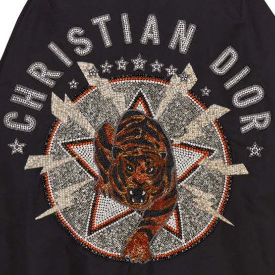 Women Dior Vibe Bomber Jacket - Noir