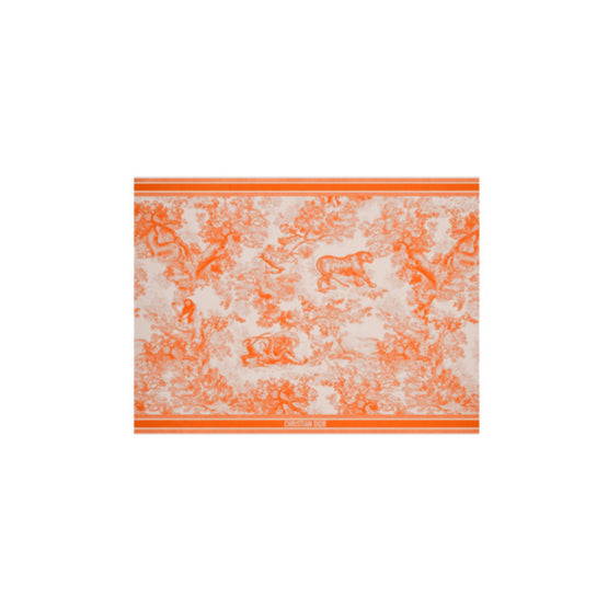 Women Toile de Jouy Sauvage Sarong - Orange