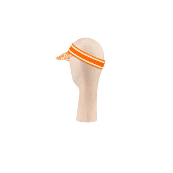Women Toile de Jouy Sauvage Visor - Orange