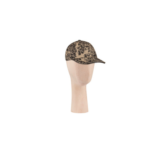 Women D-Player Toile de Jouy Cap - Fantaisie Fond Beige