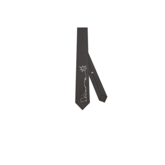 Men CACTUS JACK DIOR Tie - Fantaisie Fond Gris