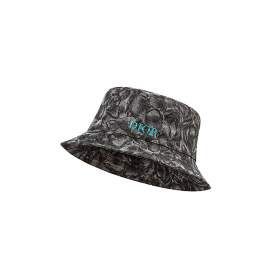 Men Dior Jardin Bucket Hat - Gris