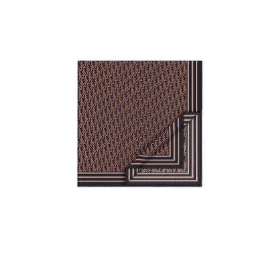 Men Dior Oblique Stole - Fantaisie Fond Bleu