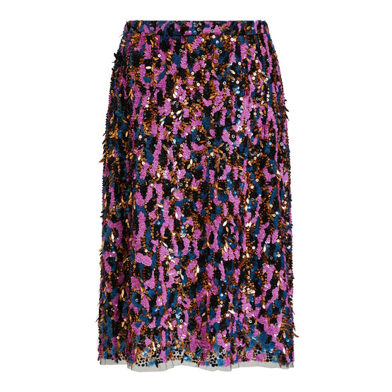 Women Skirt - Fantaisie Rose/Violet