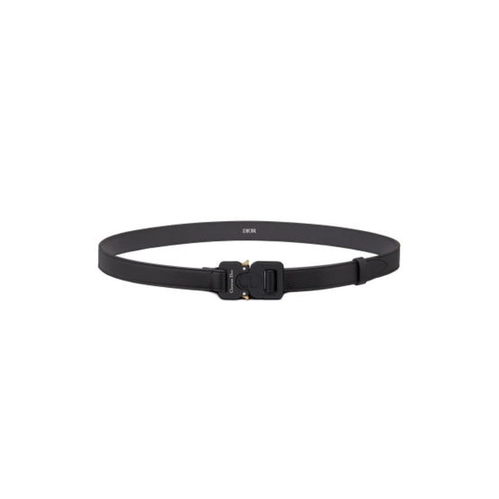 Men Matthew Belt 25mm Grained Calf - Noir