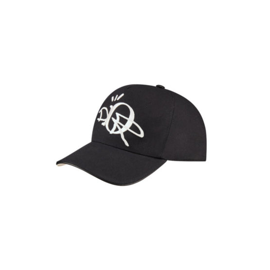 Men CACTUS JACK DIOR Baseball Cap - Fantaisie Fond Noir