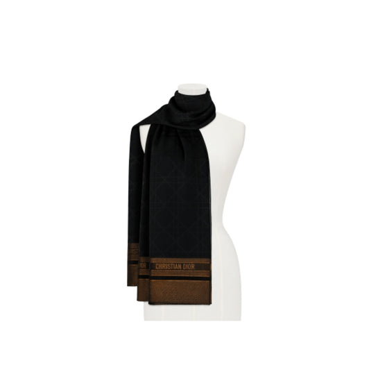 Women CD Cannage Stole - Noir