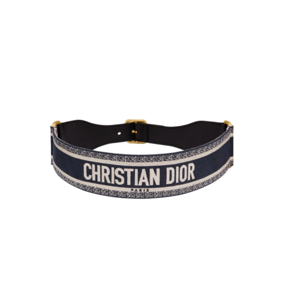 Women Christian Dior Belt - Bleu/Multicolor
