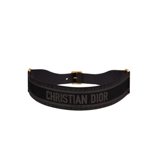 Women Christian Dior Belt - Anthracite/Multicolor