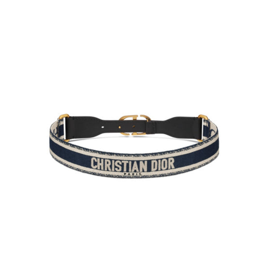 Women CHRISTIAN DIOR Belt - Bleu/Multicolor