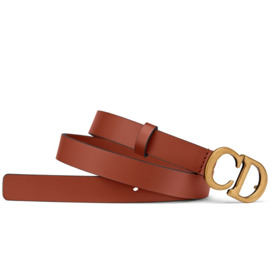 Women Saddle Belt - Dark Tan