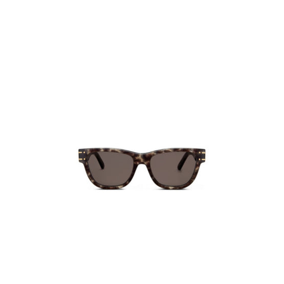 Women DiorSignature S6U - Grey Leopard / Brgdy Lens