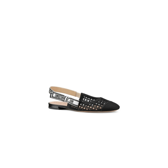 Women Dior & Moi Slingback Ballerina Flat - Noir