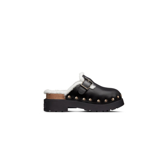 Women Diorquake Clog - Black & Natural