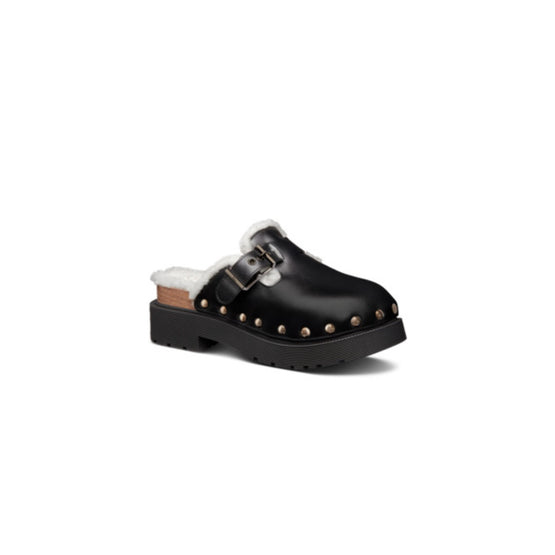 Women Diorquake Clog - Black & Natural