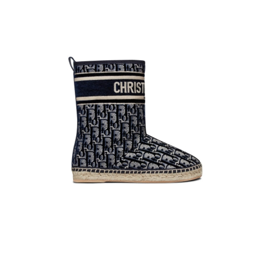 Women Dior Chez Moi Dior Granville Ankle Boot - Deep Blue