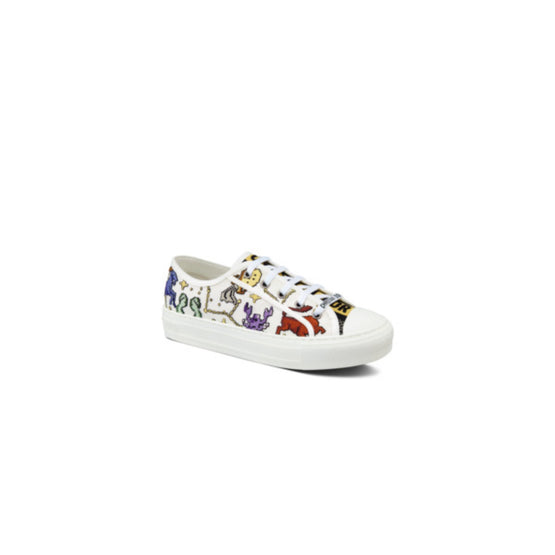 Women Walk'n'Dior Sneaker - White & Multicolor
