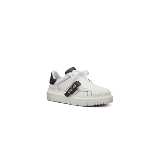 Women Dior-ID Sneaker - White & Deep Blue
