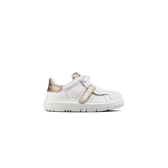 Women Dior-ID Sneaker - White & Gold