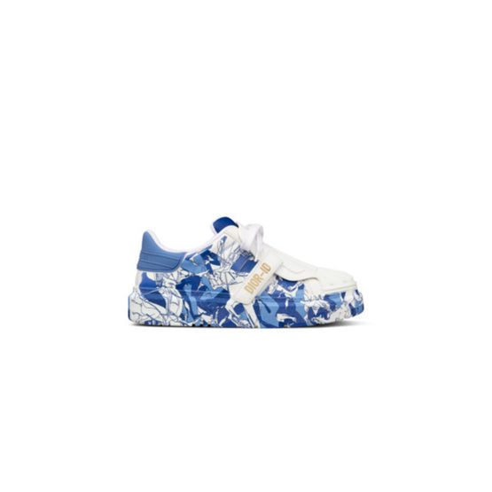 Women Dior-ID Sneaker - White & Blue