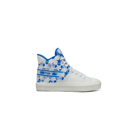 Women Walk'n'Dior Star Sneaker - White & Blue