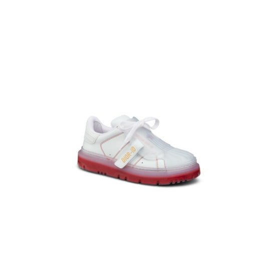 Women Dior-ID Sneaker - White & Spicy Red