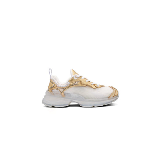 Women Dior Vibe Sneaker - White & Gold