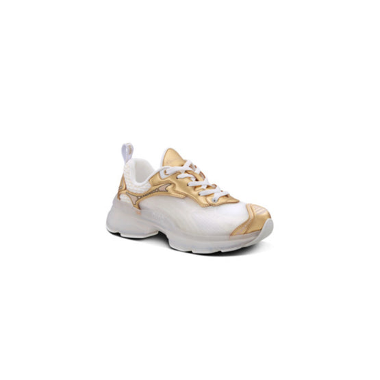 Women Dior Vibe Sneaker - White & Gold