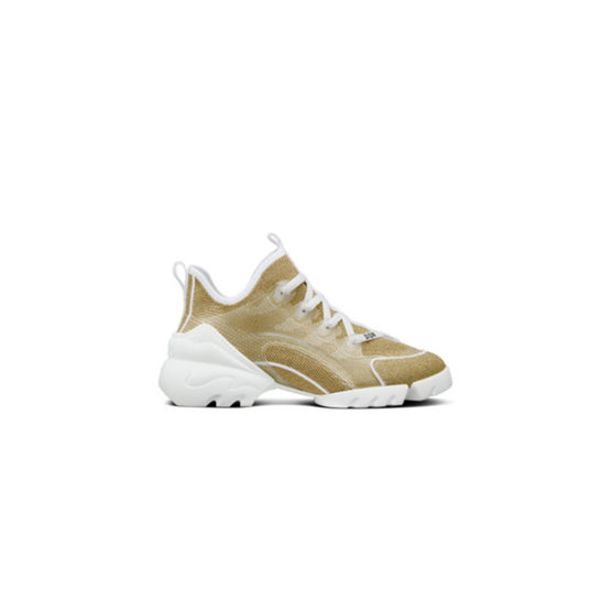 Women D-Connect Sneaker - Light Gold