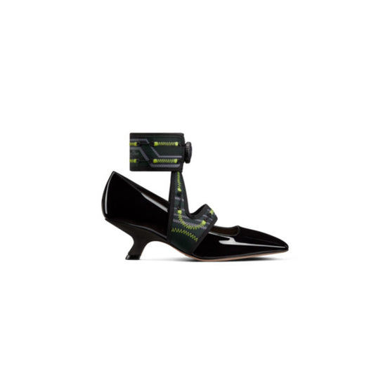 Women Dior 62-22 Pump - Black & Black
