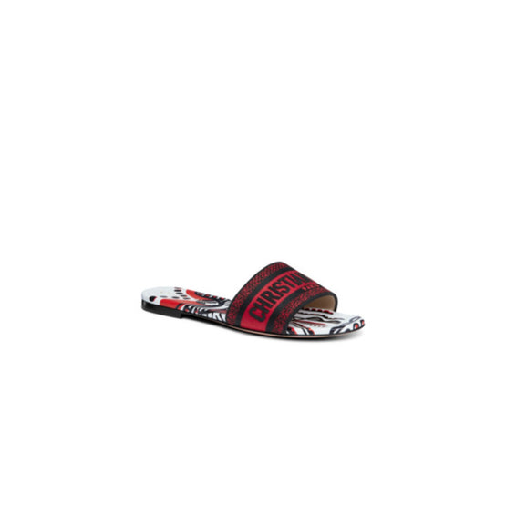 Women Dway Slide - Black & Red
