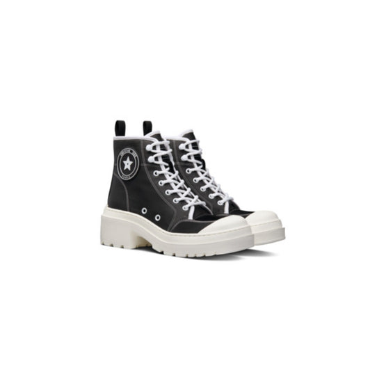 Women D-Rise Ankle Boot - Black & White