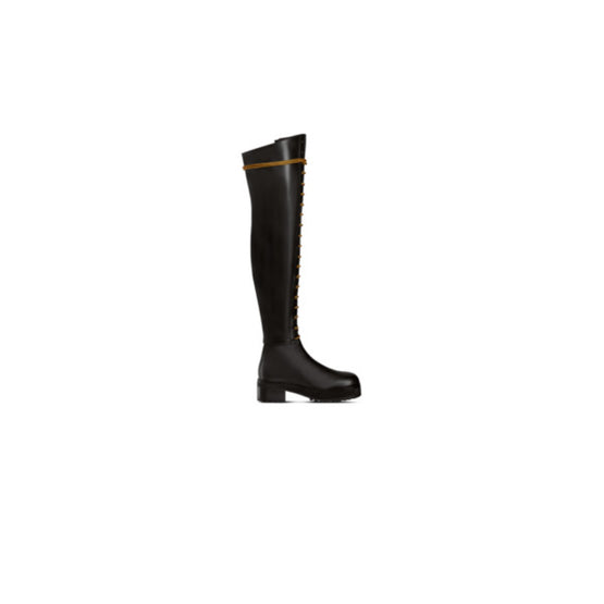 Women D-Road Thigh Boot - Noir