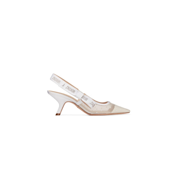 Women J'Adior Slingback Pump - White