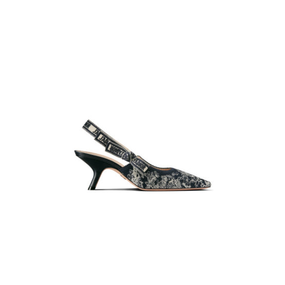Women J'Adior Slingback Pump - Off White & Deep Blue