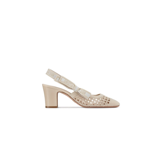 Women Dior & Moi Slingback Pump - Cream