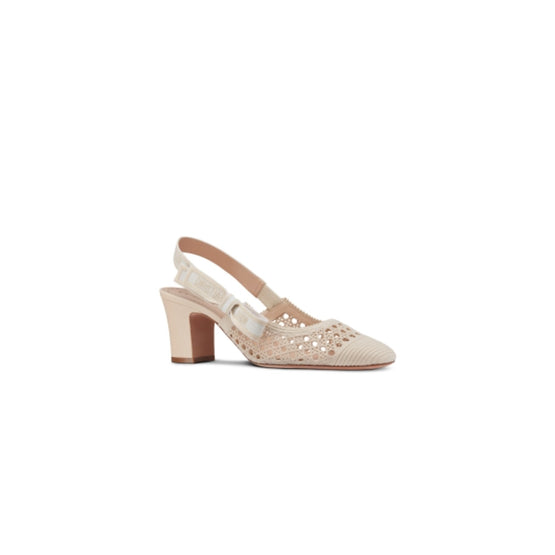 Women Dior & Moi Slingback Pump - Cream