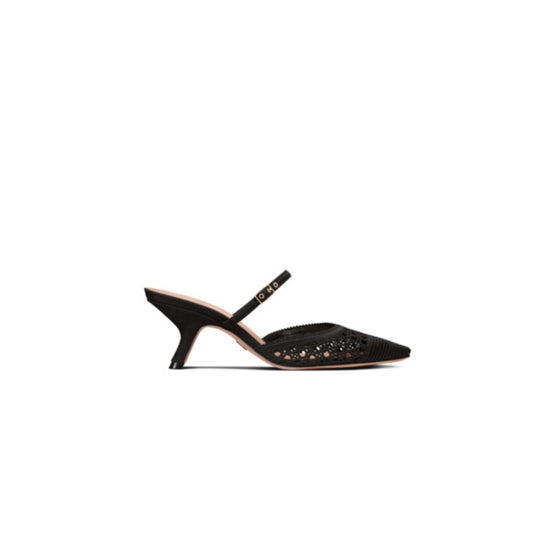 Women Dior Capture Heeled Mule - Noir
