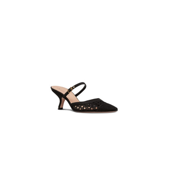 Women Dior Capture Heeled Mule - Noir