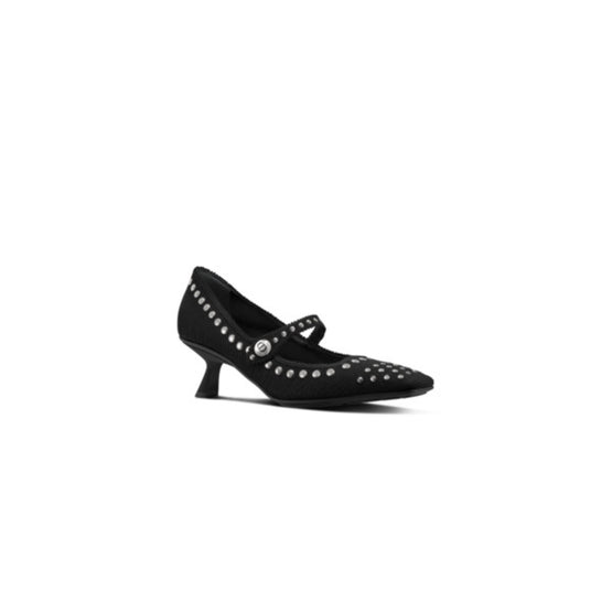 Women D-Clash Pump - Black & Silver