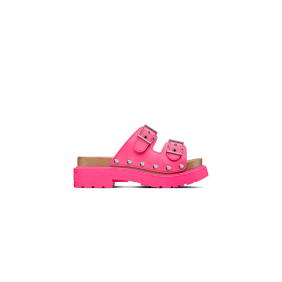 Women Diorquake Strap Sandal - Fuchsia Fluo