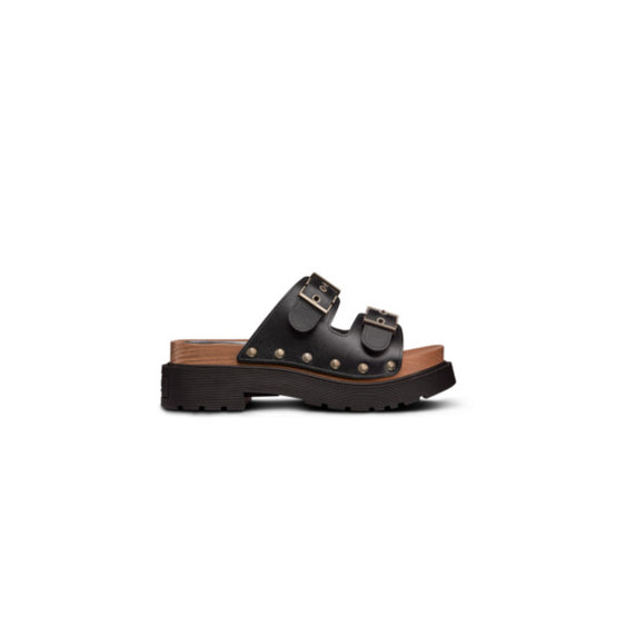Women Diorquake Strap Sandal - Black & Black