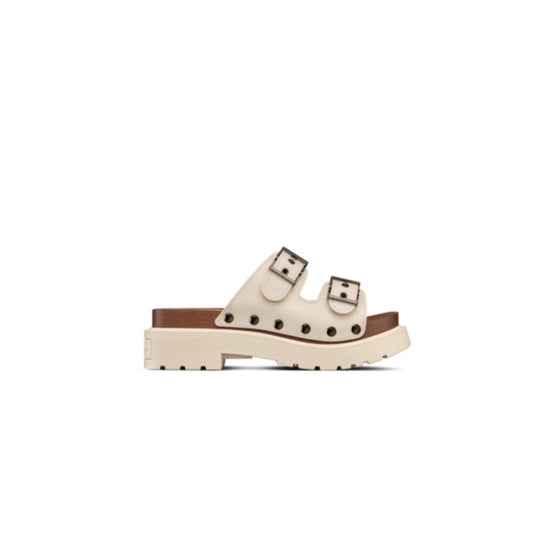 Women Diorquake Strap Sandal - Off White & Off White