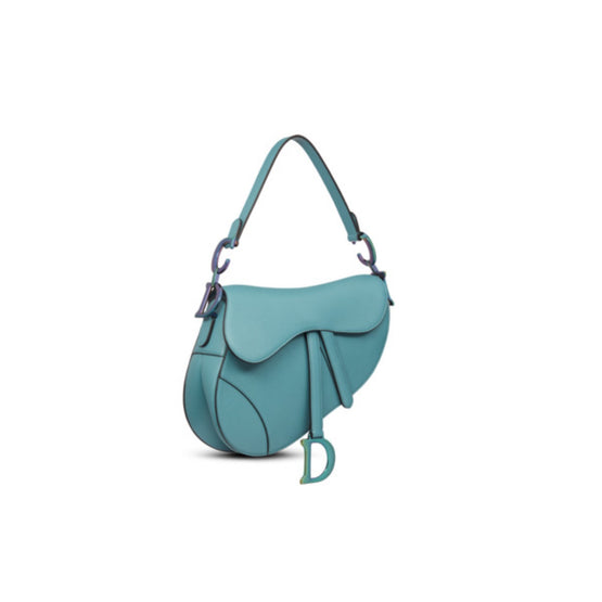 Women Saddle Bag - Cerulean Blue