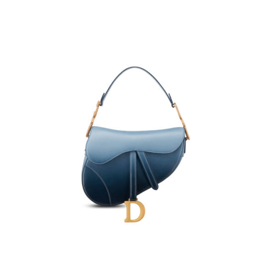 Women Saddle Bag - Bleu/Multicolor