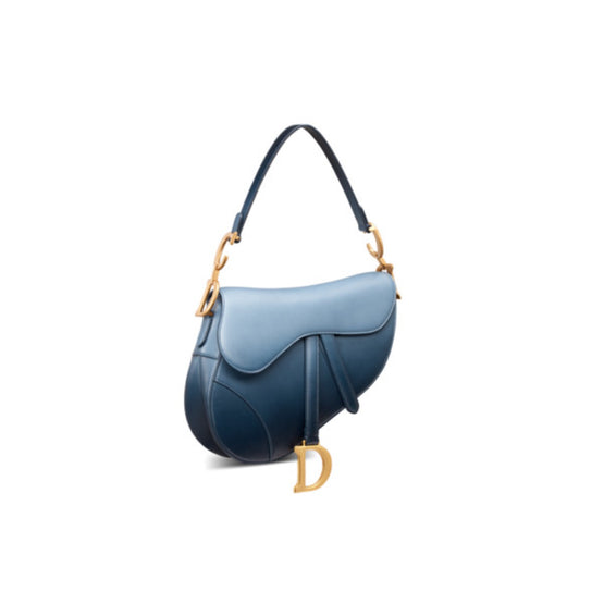 Women Saddle Bag - Bleu/Multicolor