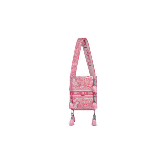 Women D-Bubble Bucket Bag - Fuchsia Multi