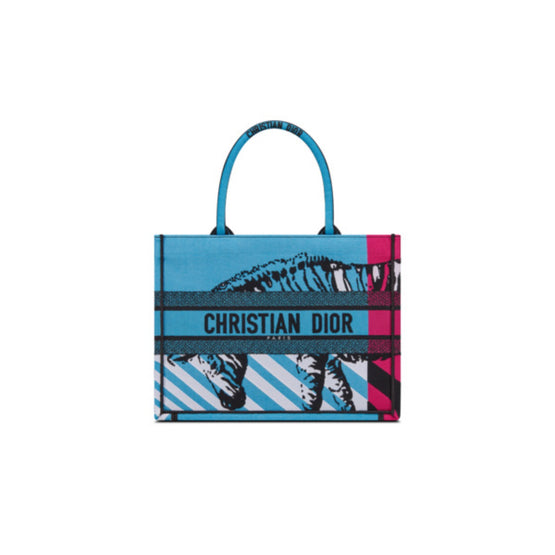 Women Medium Dior Book Tote - Multicolore